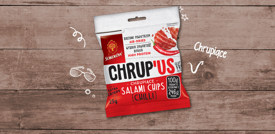 CHRUP 'US - SALAMI CHIPS CHILLI