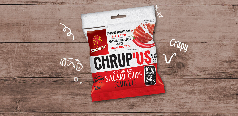 CHRUP 'US - SALAMI CHIPS CHILLI