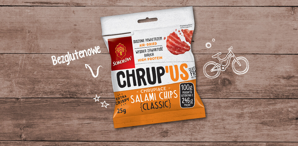 CHRUP 'US - SALAMI CHIPS KLASYCZNE