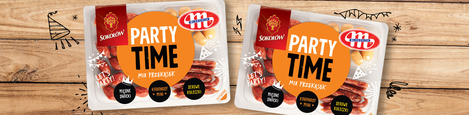 PARTY TIME snack mix