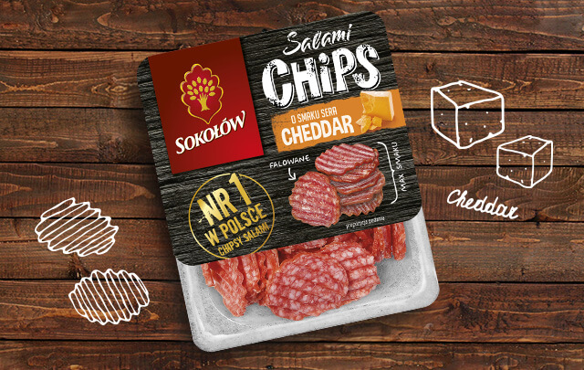 Salami chips ser cheddar 60 g