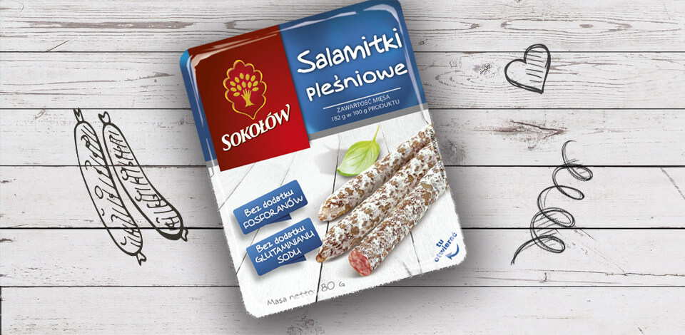 Salamitki Moulded 80g