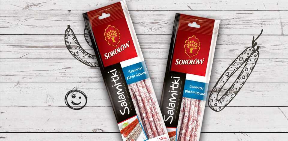 Salamitki pleśniowe 90g