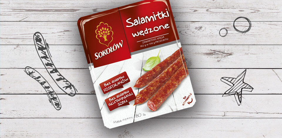 salamitki wędzone 80g