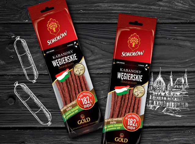 Kabanosy węgierskie